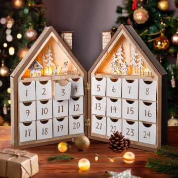 BRILAGI - LED adventski kalendar LED/2xAAA