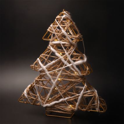 Brilagi - LED božićna dekoracija LED/2xAA 34x31 cm jelka