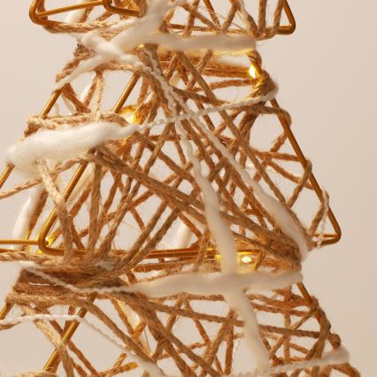 Brilagi - LED božićna dekoracija LED/2xAA 34x31 cm jelka