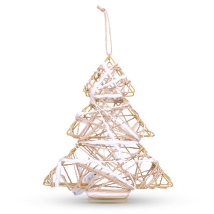 Brilagi - LED božićna dekoracija LED/2xAA 34x31 cm jelka