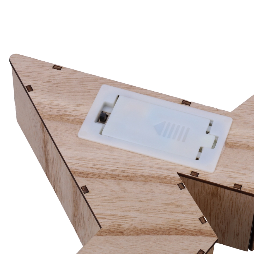 Brilagi - LED božićna dekoracija LED/2xAA 38x40 cm zvezda