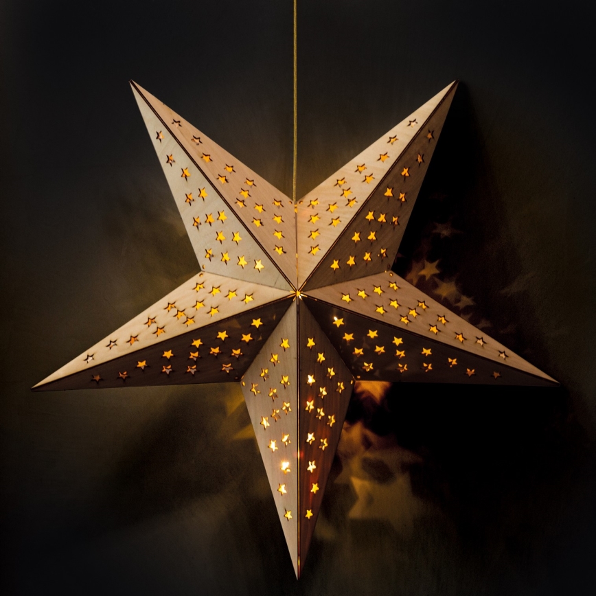 Brilagi - LED Božićna dekoracija LED/2xAA 59x55 cm zvezda
