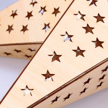 Brilagi - LED Božićna dekoracija LED/2xAA 59x55 cm zvezda