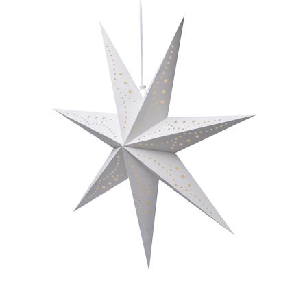 Brilagi - LED božićna dekoracija LED/2xAA 60 cm zvezda, topla bela