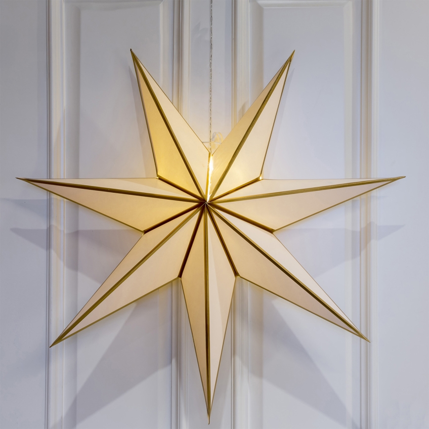 Brilagi - LED božićna dekoracija LED/2xAA 70 cm zvezda