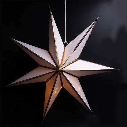 Brilagi - LED božićna dekoracija LED/2xAA 70 cm zvezda