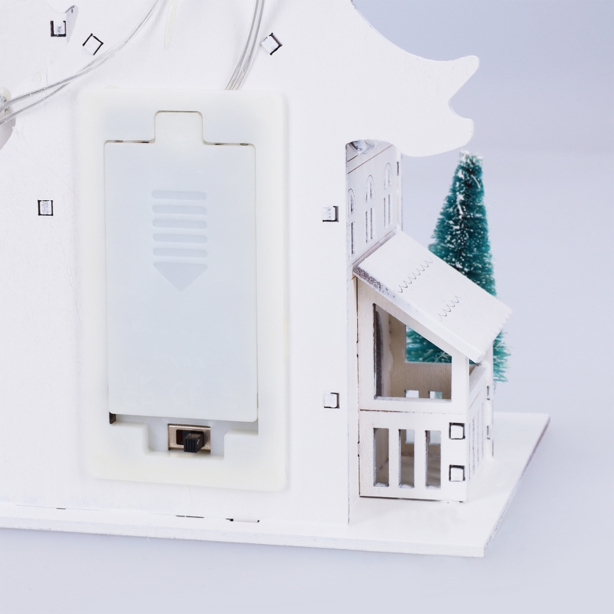 Brilagi - LED božićna dekoracija LED/2xAA crkvica