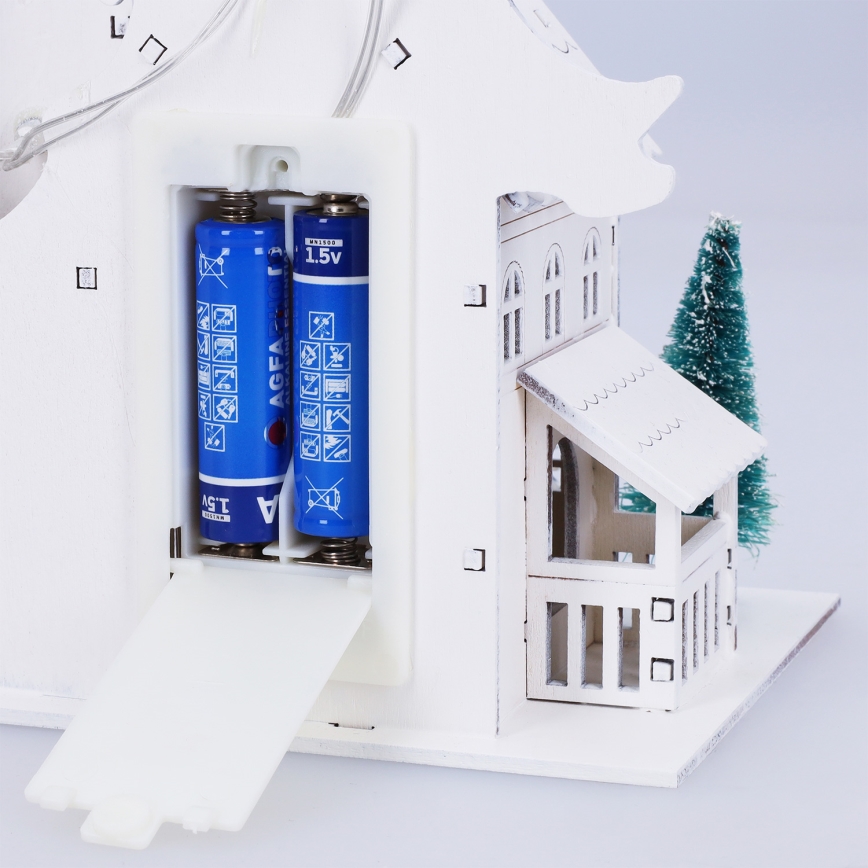 Brilagi - LED božićna dekoracija LED/2xAA crkvica