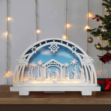 Brilagi - LED božićna dekoracija LED/2xAA jaslice