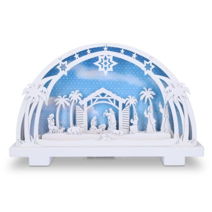 Brilagi - LED božićna dekoracija LED/2xAA jaslice