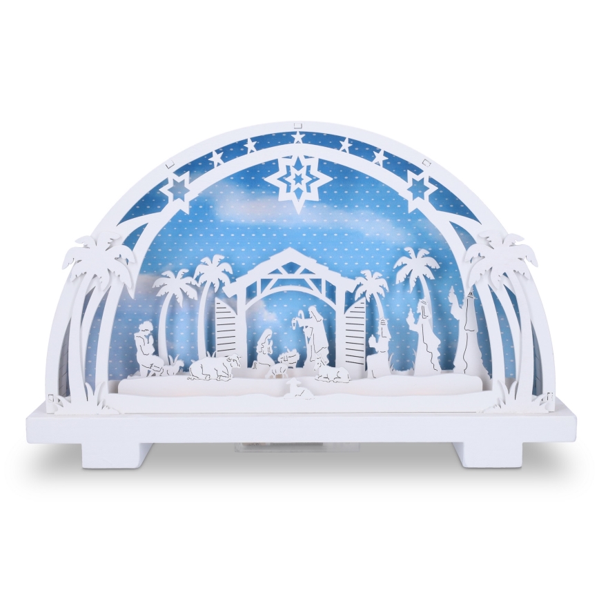 Brilagi - LED božićna dekoracija LED/2xAA jaslice