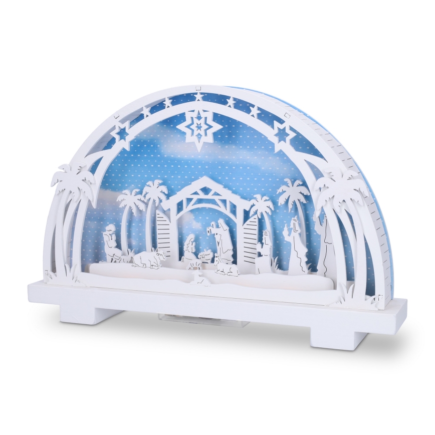 Brilagi - LED božićna dekoracija LED/2xAA jaslice