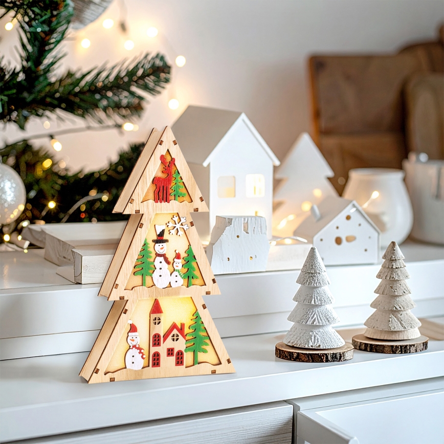 Brilagi - LED božićna dekoracija LED/2xAA jelka