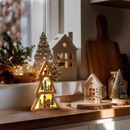 Brilagi - LED božićna dekoracija LED/2xAA jelka