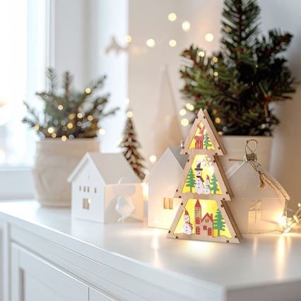 Brilagi - LED božićna dekoracija LED/2xAA jelka