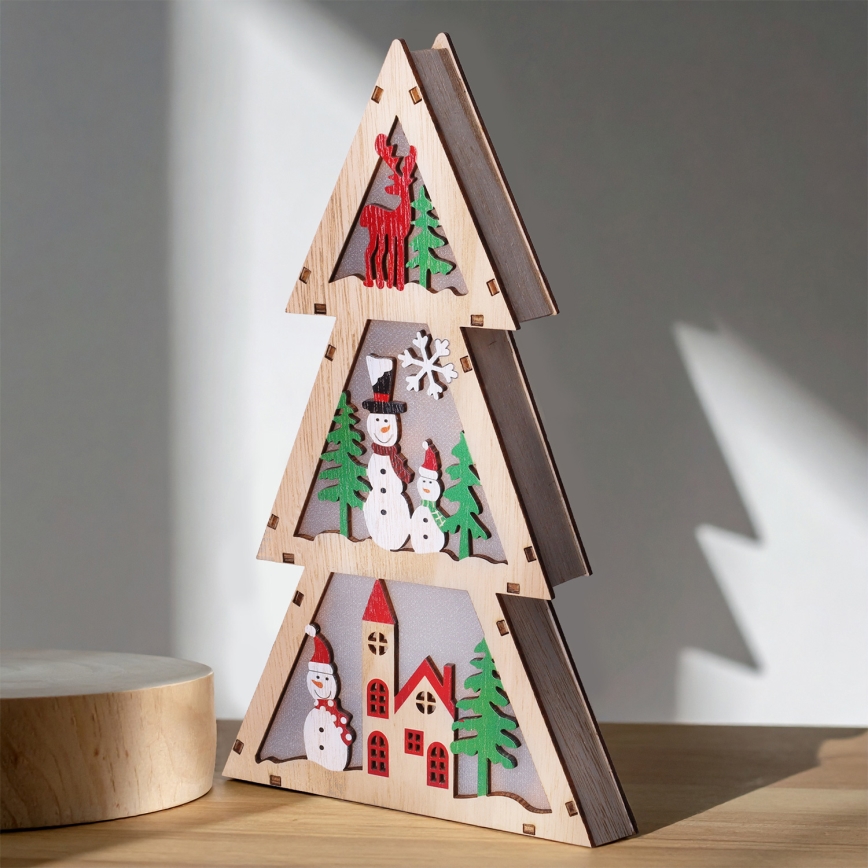 Brilagi - LED božićna dekoracija LED/2xAA jelka