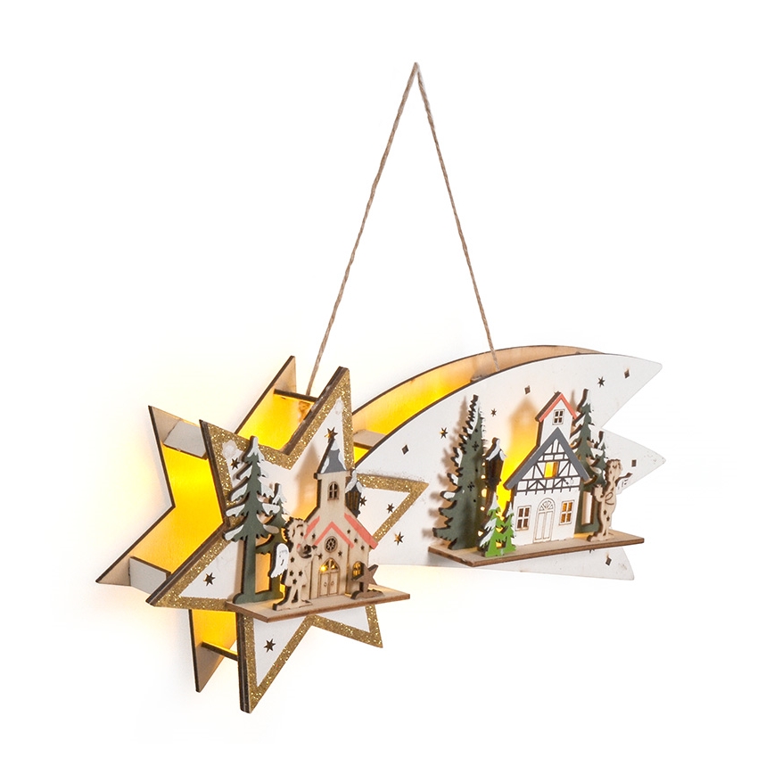 Brilagi - LED božićna dekoracija LED/2xAA kometa