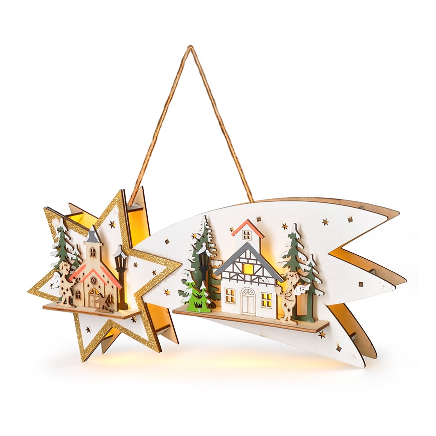 Brilagi - LED božićna dekoracija LED/2xAA kometa