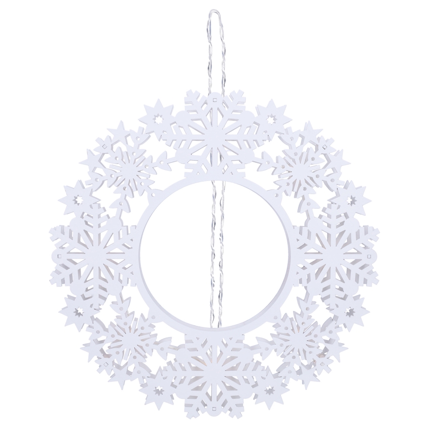 Brilagi - LED božićna dekoracija LED/2xAA venac 30 cm