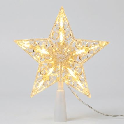 BRILAGI - LED Božićna dekoracija LED/3xAA 21 cm zvezda topla bela