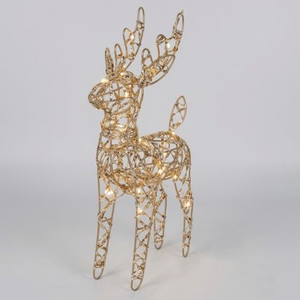 BRILAGI - LED Božićna dekoracija LED/3xAA 42 cm irvas topla bela
