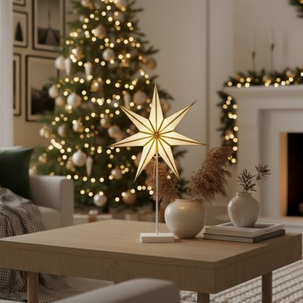 Brilagi - LED božićna dekoracija LED/3xAA 66x40 cm zvezda