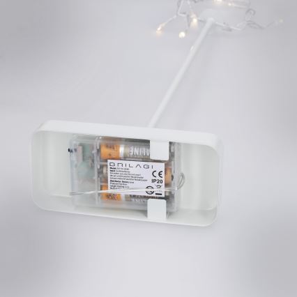 Brilagi - LED božićna dekoracija LED/3xAA 66x40 cm zvezda