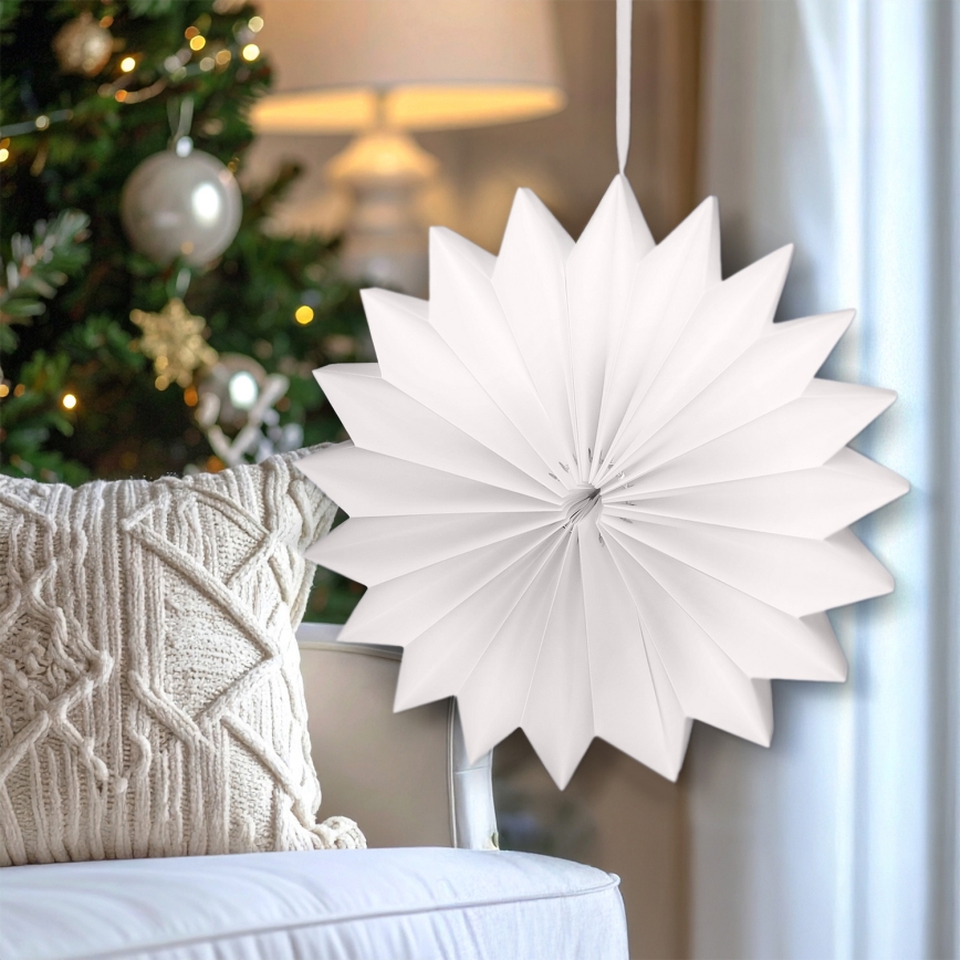 Brilagi - LED božićna dekoracija, pahulja 32 cm, napajanje 2xAA