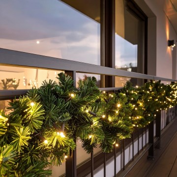 Brilagi - LED božićna girlanda 300 cm za spolja, napajanje 3xAA, IP44