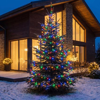 BRILAGI - LED božićni lanac za spoljašnju upotrebu, 100xLED/8 funkcija, 13 m, IP44, višebojan