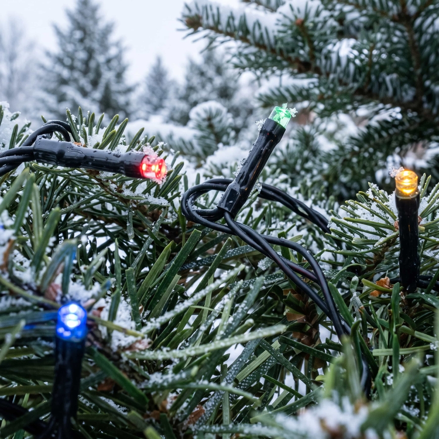BRILAGI - LED božićni lanac za spoljašnju upotrebu, 100xLED/8 funkcija, 13 m, IP44, višebojan