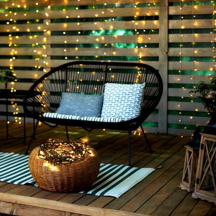 Brilagi - LED božićni niz za spoljašnju upotrebu 500xLED/8 funkcija 55m IP44 topla bela