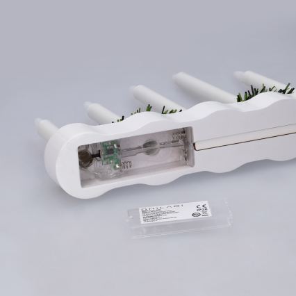 BRILAGI - LED Božićni svećnjak 7xLED/2xAA bela