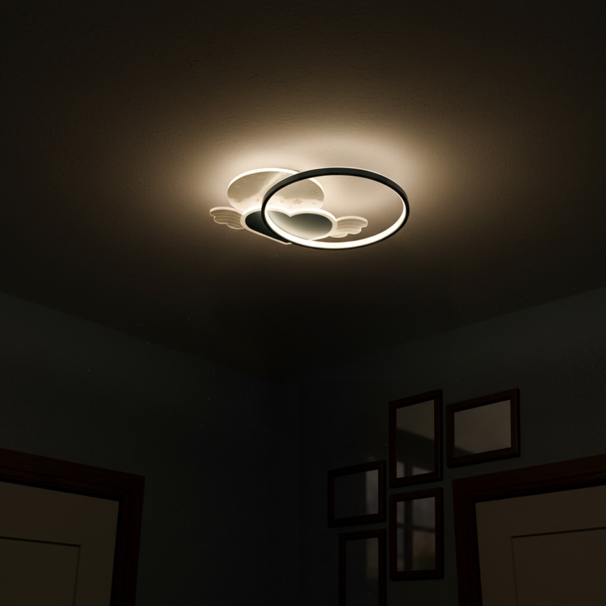 Brilagi - LED dečije plafonsko svetlo LOVE LED/48W/230V 3000/4500/6000K plavo