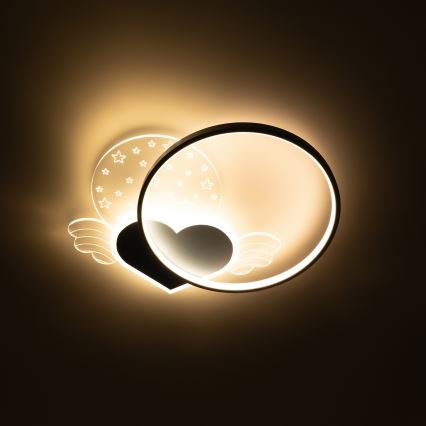 Brilagi - LED dečije plafonsko svetlo LOVE LED/48W/230V 3000/4500/6000K plavo