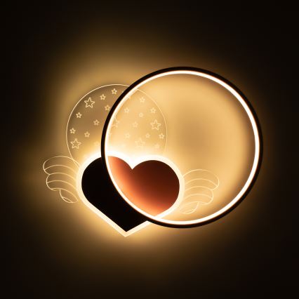 Brilagi - LED dečije plafonsko svetlo LOVE LED/48W/230V 3000/4500/6000K ružičasta