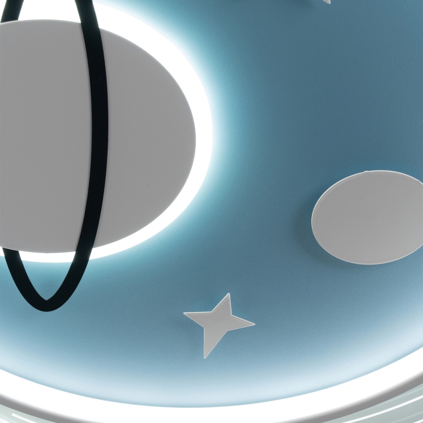 Brilagi - LED dečije plafonsko svetlo STARSHIP LED/64W/230V 3000/4500/6000K plavo