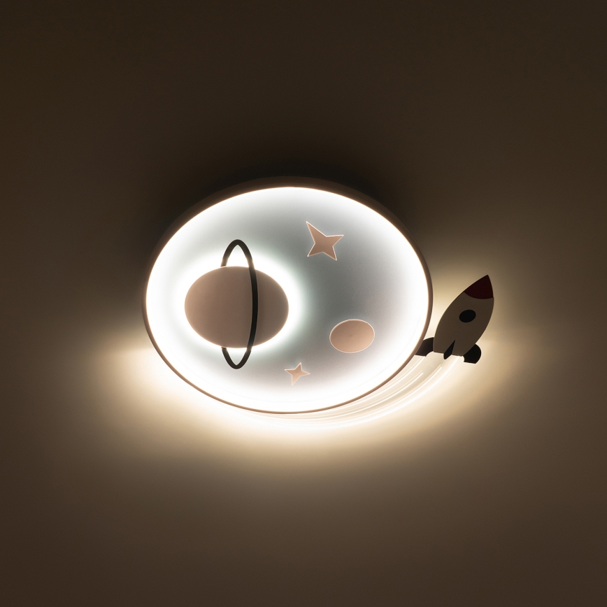 Brilagi -LED Dečije plafonsko svetlo STARSHIP LED/64W/230V 3000/4500K plavo