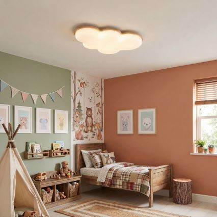 Brilagi - LED dečije stropno svetlo CLOUD LED/54W/230V bela