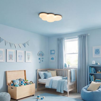 Brilagi - LED dečije stropno svetlo CLOUD LED/54W/230V bela