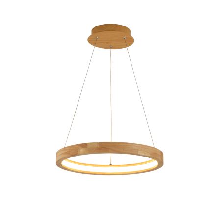 Brilagi - LED drveni luster na sajli UMEA WOOD LED/30W/230V Ø 40 cm