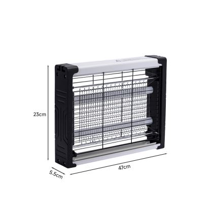 Brilagi - LED električni lapač insekata UV 2xLED/4W/230V 50 m2