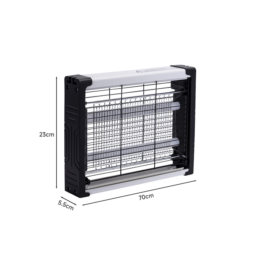 Brilagi - LED električni lapač insekata UV 2xLED/7,5W/230V 90 m2