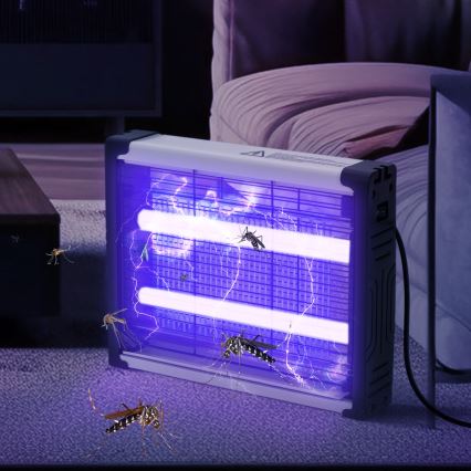 Brilagi - LED električni UV lapač insekata 2xLED/2W/230V 20 m2