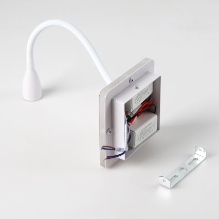 Brilagi - LED fleksibilna zidna lampa MAYA Double LED/4W/230V + LED/3W bela