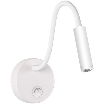 Brilagi - LED fleksibilna zidna lampa MAYA LED/3W/230V 4000K bela