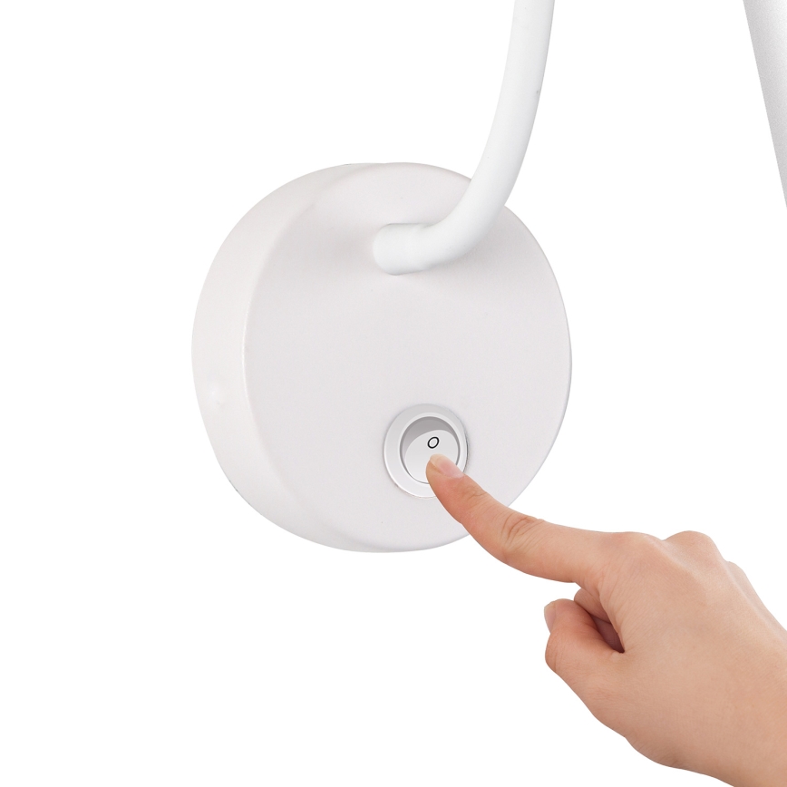 Brilagi - LED fleksibilna zidna lampa MAYA LED/3W/230V 4000K bela