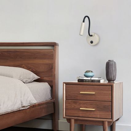 Brilagi - LED fleksibilna zidna lampa MAYA LED/3W/230V 4000K bež