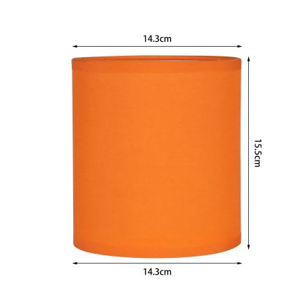 Brilagi - LED fleksibilna zidna lampa NUBILA 1xE27/25W/230V + LED/3W bela/narandžasta