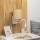 Brilagi - LED fleksibilna zidna lampa NUBILA 1xE27/25W/230V + LED/3W bela/svetlo braon
